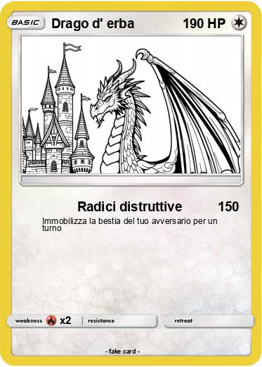 Pokemon Drago d' erba