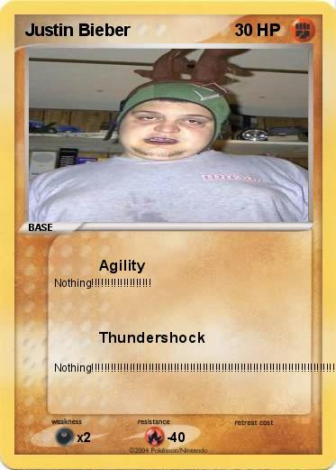 Pokemon Justin Bieber