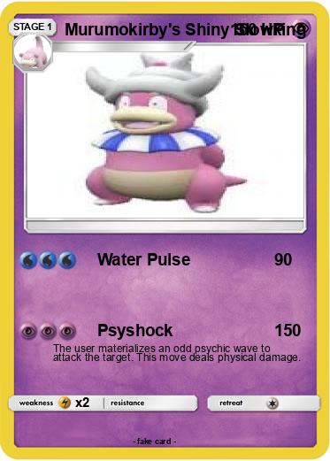Pokemon Murumokirby's Shiny Slowking