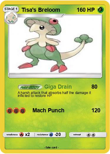 Pokemon Tisa's Breloom