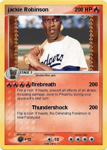 Pokemon jackie Robinson