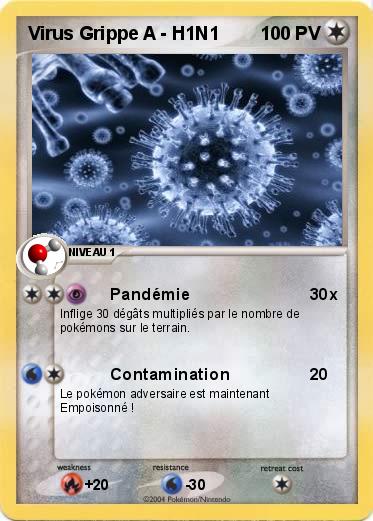 Pokemon Virus Grippe A - H1N1