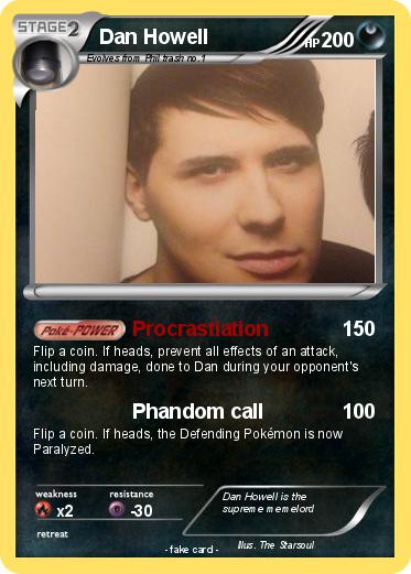 Pokemon Dan Howell