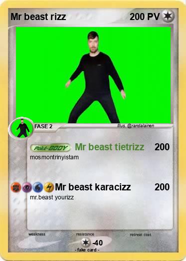 Pokemon Mr beast rizz