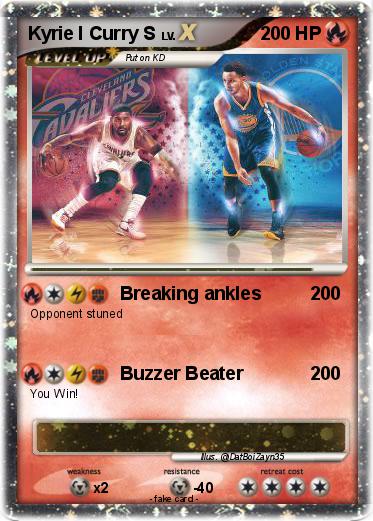 Pokemon Kyrie I Curry S