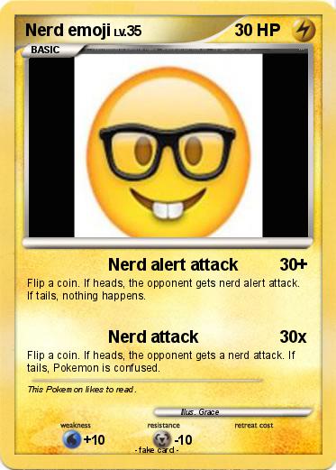 Pokemon Nerd emoji