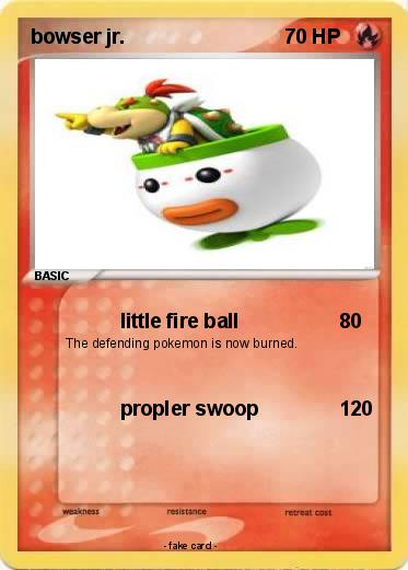 Pokemon bowser jr.