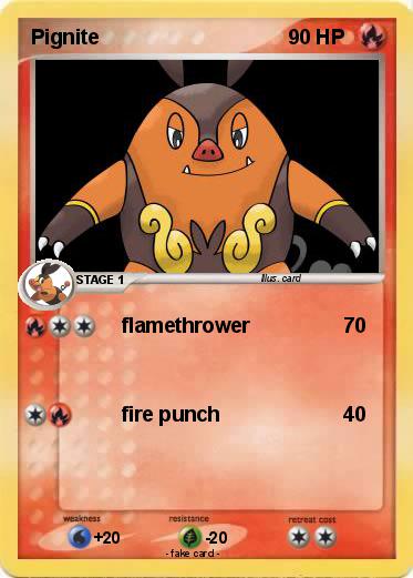 Pokemon Pignite