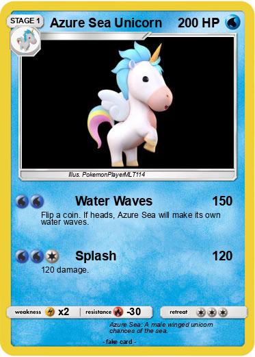 Pokemon Azure Sea Unicorn
