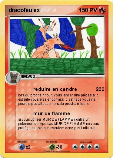 Pokemon dracofeu ex