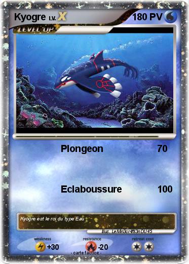 Pokemon Kyogre