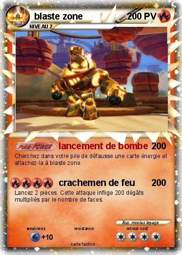 Pokemon blaste zone