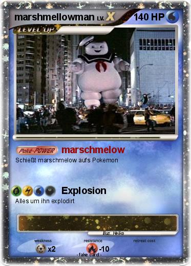 Pokemon marshmellowman