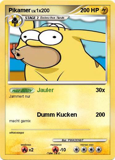 Pokemon Pikamer