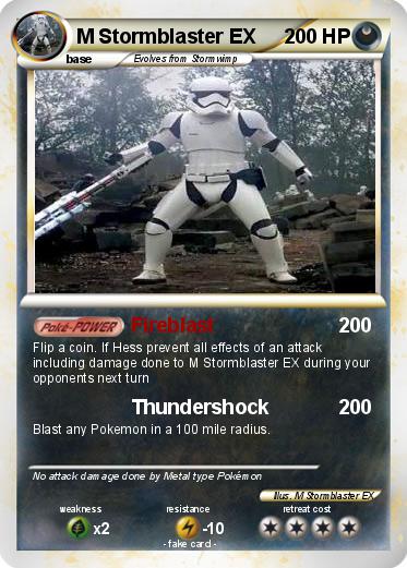 Pokemon M Stormblaster EX