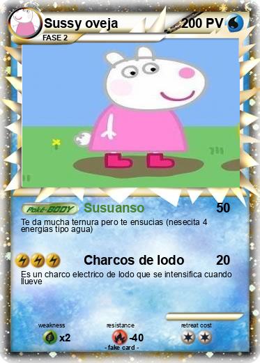 Pokemon Sussy oveja