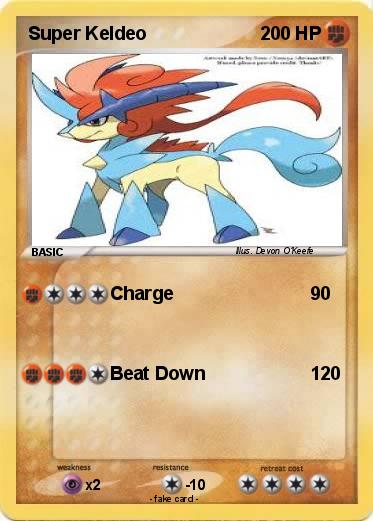 Pokemon Super Keldeo