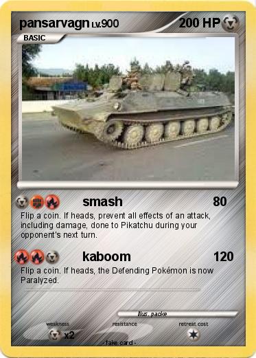 Pokemon pansarvagn