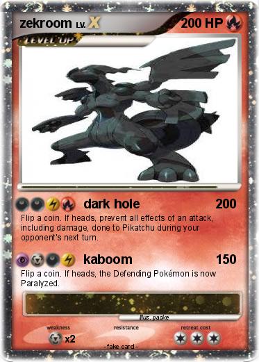 Pokemon zekroom