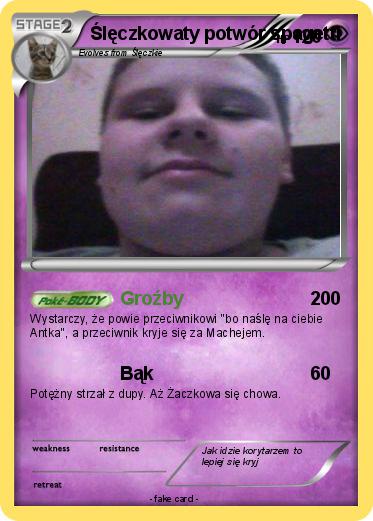 Pokemon Ślęczkowaty potwór spagetti