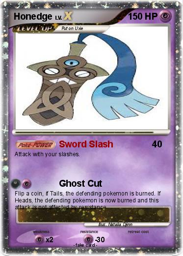 Pokemon Honedge