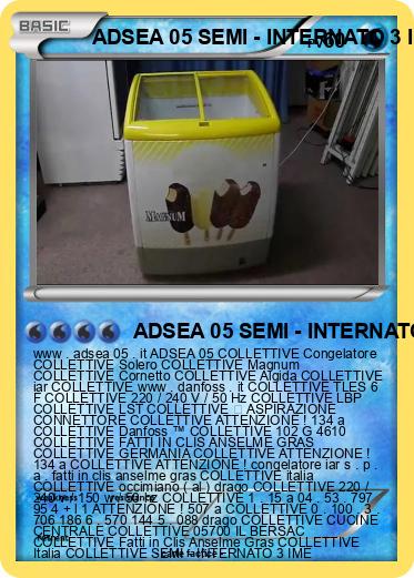 Pokemon ADSEA 05 SEMI - INTERNATO 3 IME