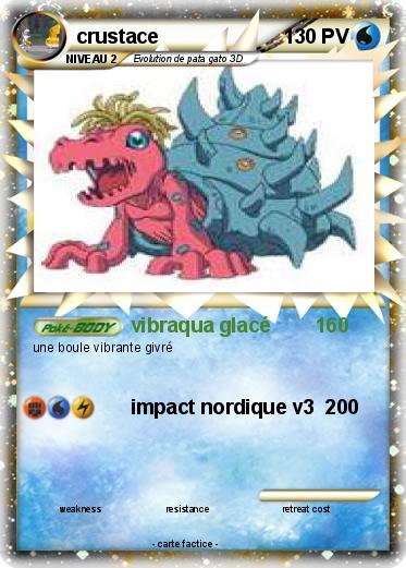 Pokemon crustace