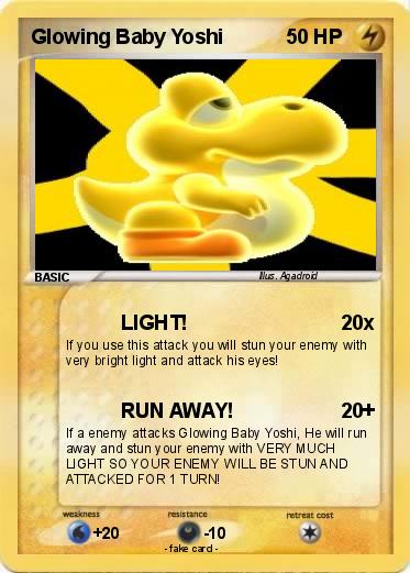Pokemon Glowing Baby Yoshi