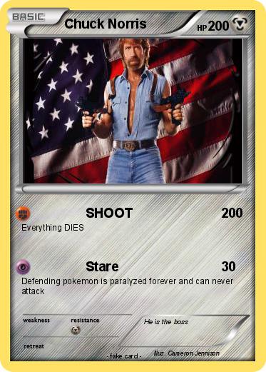 Pokemon Chuck Norris