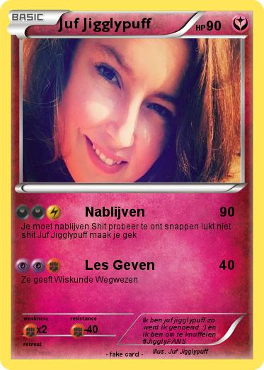 Pokemon Juf Jigglypuff
