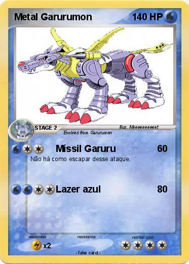 Pokemon Metal Garurumon