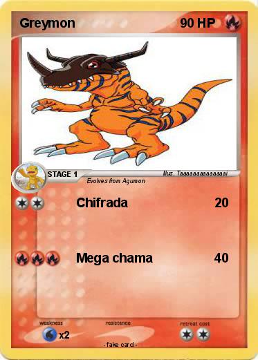 Pokemon Greymon
