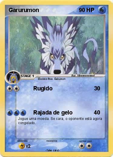 Pokemon Garurumon