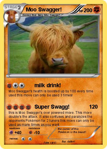 Pokemon Moo Swagger!