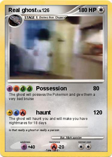 Pokemon Real ghost