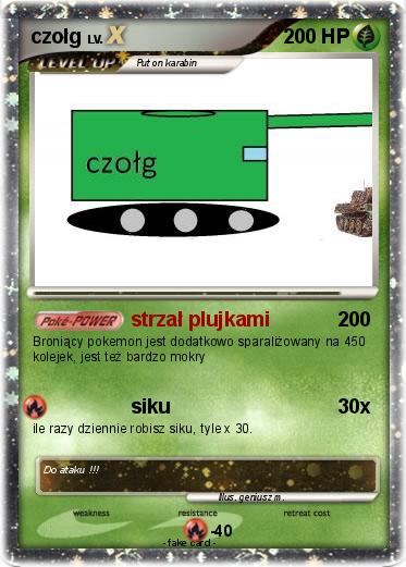 Pokemon czołg