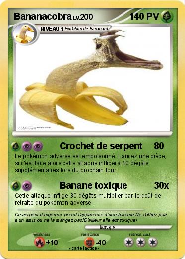 Pokemon Bananacobra