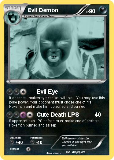 Pokemon Evil Demon