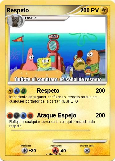Pokemon Respeto