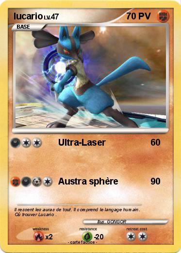 Pokemon lucario
