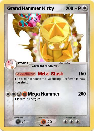 Pokemon Grand Hammer Kirby