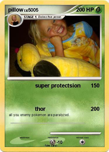 Pokemon pillow
