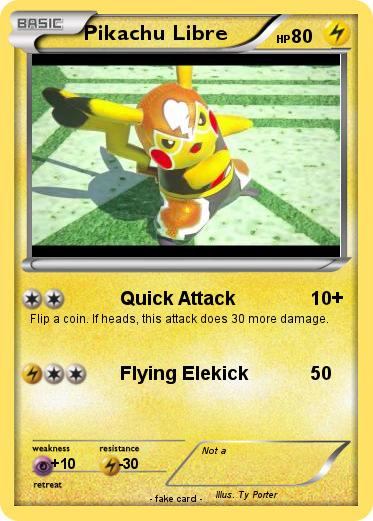 Pokemon Pikachu Libre