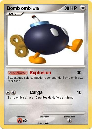 Pokemon Bomb omb