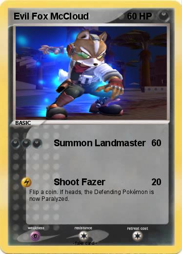 Pokemon Evil Fox McCloud