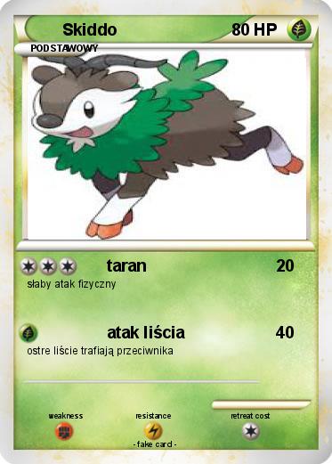 Pokemon Skiddo