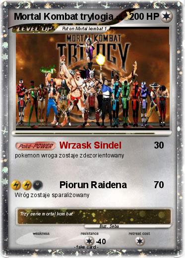 Pokemon Mortal Kombat trylogia