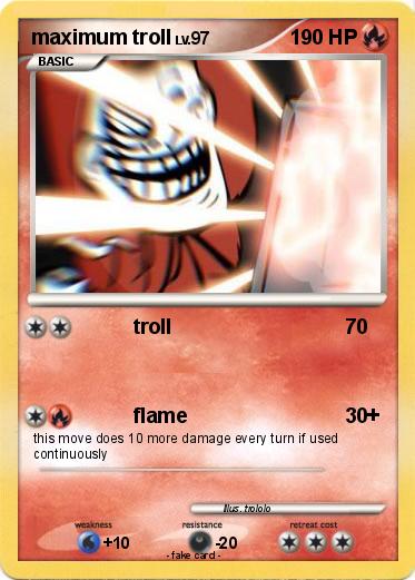 Pokemon maximum troll