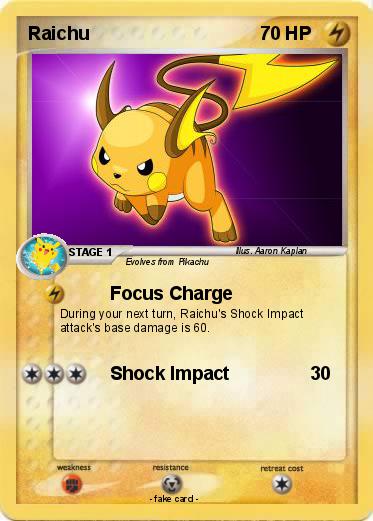 Pokemon Raichu