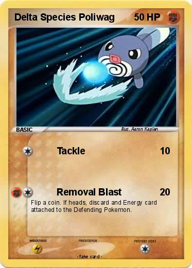 Pokemon Delta Species Poliwag